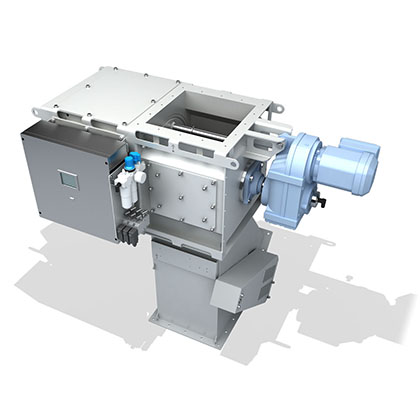 Self cleaning rotary magnetic separators