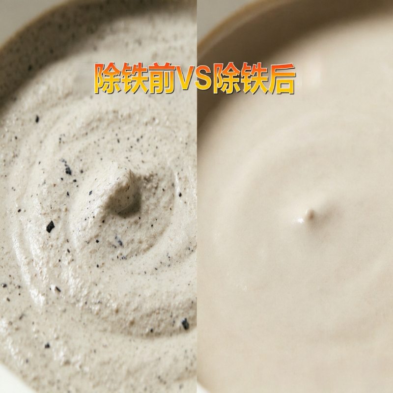 陶瓷浆料里的铁杂质怎么去除？全自动浆料除铁器来帮您
