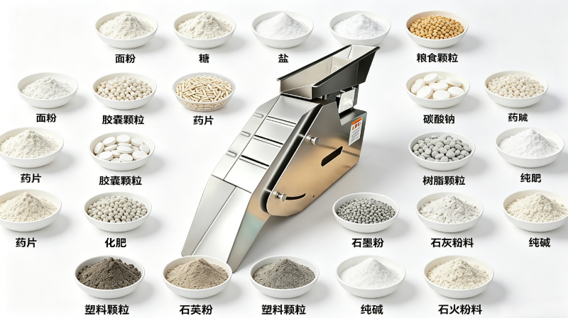 电磁振动给料机与电机振动给料机怎么选?—内部结构与原理参考图 7